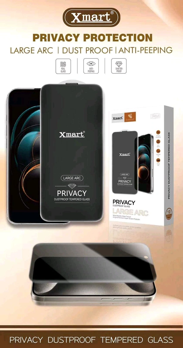 Xmart Large ARG Glass Transparent Privacy Glass  - Ip 13