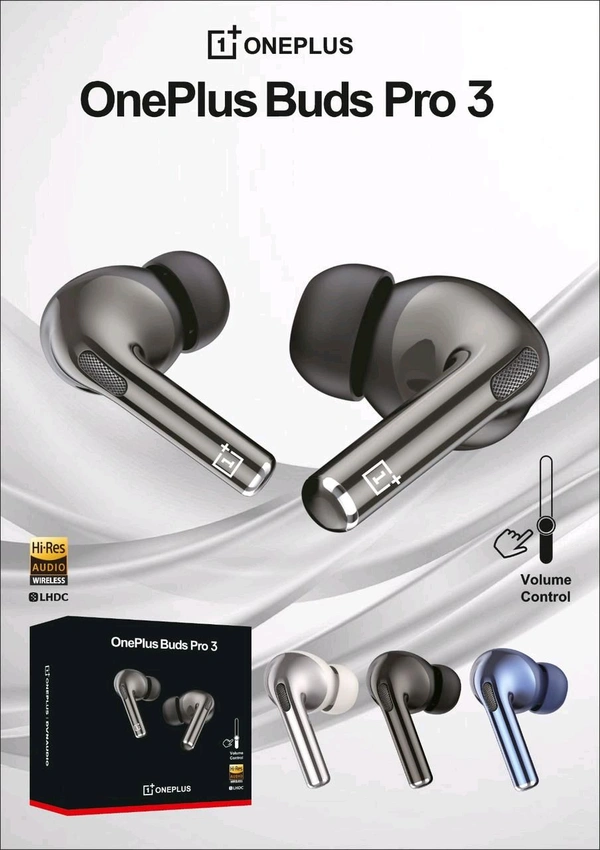 OnePlus Buds Pro3 Volume Control Premium Quality Earbuds 