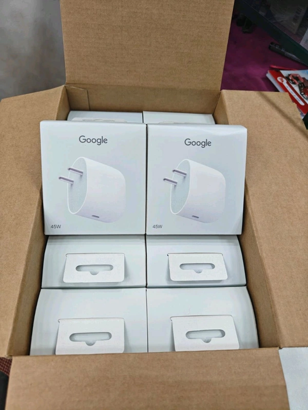 Google 45W Og Adapter Premium Quality  - White, Google 45W