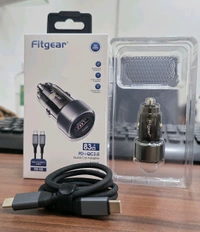 Fighter 83W PD+QC 3.0 Quick Car Charger Premium Quality - Black, Fighter FG-X8