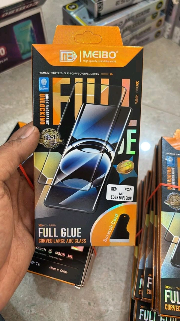 Meibo Full Glue UV TEMPERED Glass  - Op Reno 11 Pro 5g