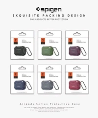 Spigen Rugged Armor Metal Airpods Pro/Pro2 Buds Case - Rugged Armor Metal Case