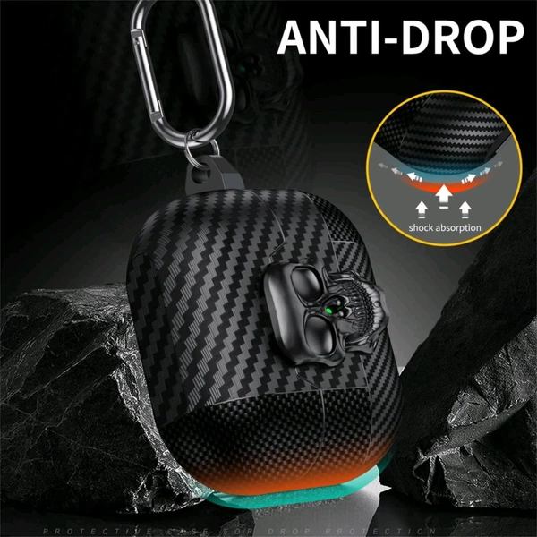YouthQit  💀 Skull Airpods Pro / Pro2 Buds Case 💀 - 💀 Skull Buds Case 💀