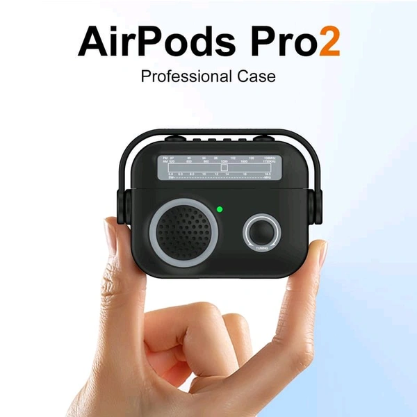 YouthQit  📻 RADIO Airpods Pro / PRO 2 Premium Quality Buds Case  - 📻 Radio Buds Case