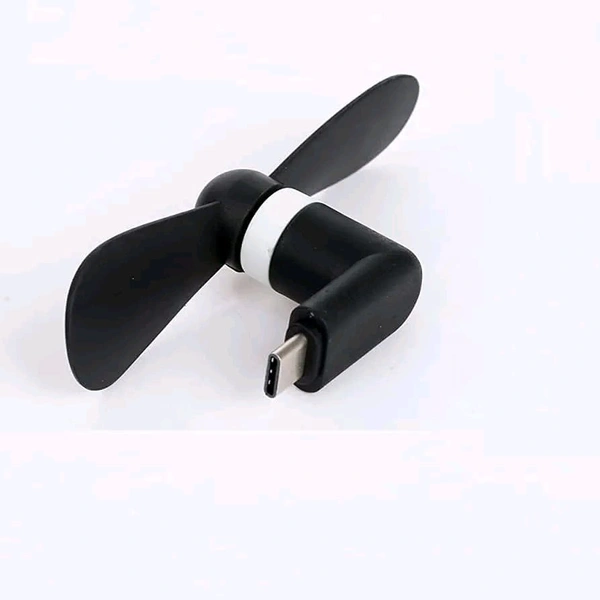 YouthQit  Type-C Mini Fan Premium Quality  - Black, Type-C Mini Fan