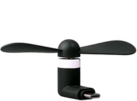 YouthQit  Type-C Mini Fan Premium Quality  - Black, Type-C Mini Fan
