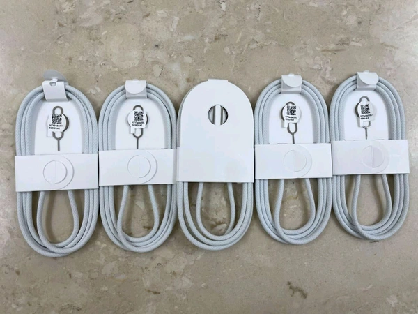 IPhone 15/16/17 Serial C to C100% Genuine Original Loose Cable  - White, IPhone 16 Loose C To C Cable