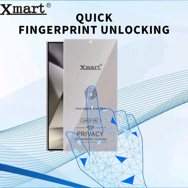 Xmart Large ARG Glass Transparent Privacy Glass  - IPhone 16