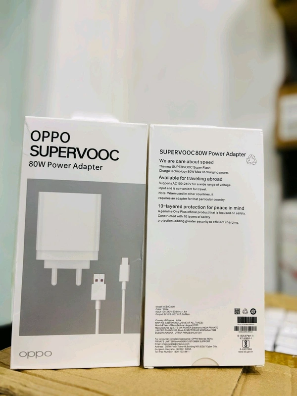 OPPO SUPERVOOC 80W POWER CHARGER 