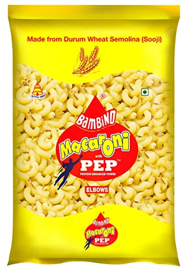 Bambino Macaroni Pasta - 450 gms