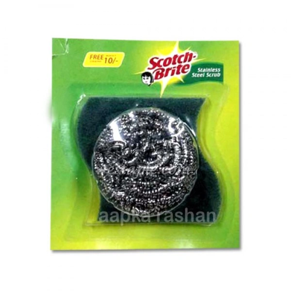 Scrotch Brite Stainless Steel And Scrub Pad - 1 piece