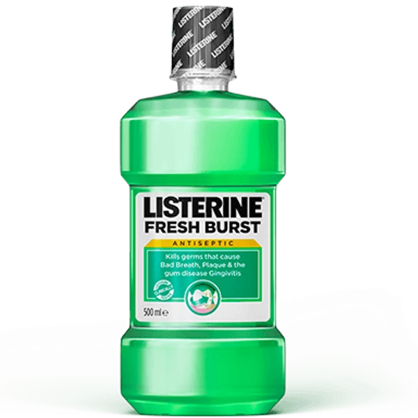 Listerine Fresh Burst Mouthwash - 250 ml