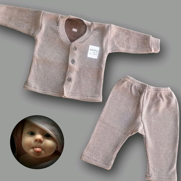 Baby Thermal Inner Set - Dark, 0-3 M