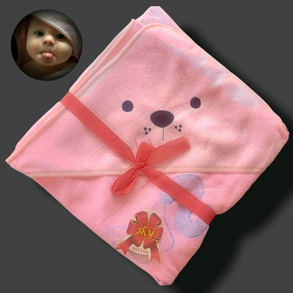 Baby Bath Towel - Green
