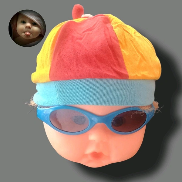 Baby Cotton Round Cap | Pack Of 1