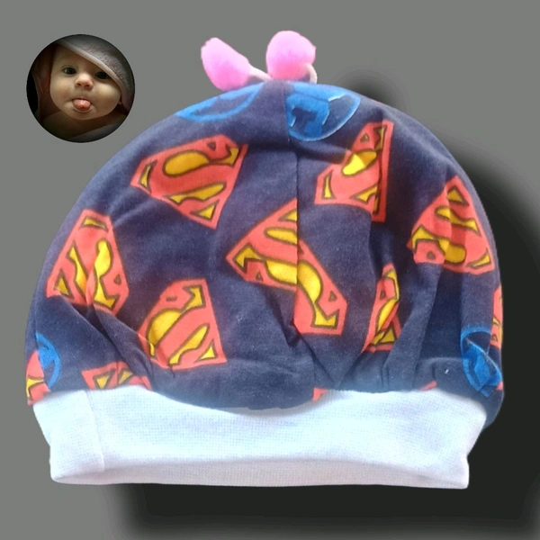 Baby Cotton Round Cap | Pack Of 1
