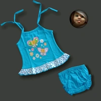 Baby Dori Frock - Blue, M