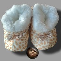 Baby Booty | Baby Shoes | Woolen - Yellow