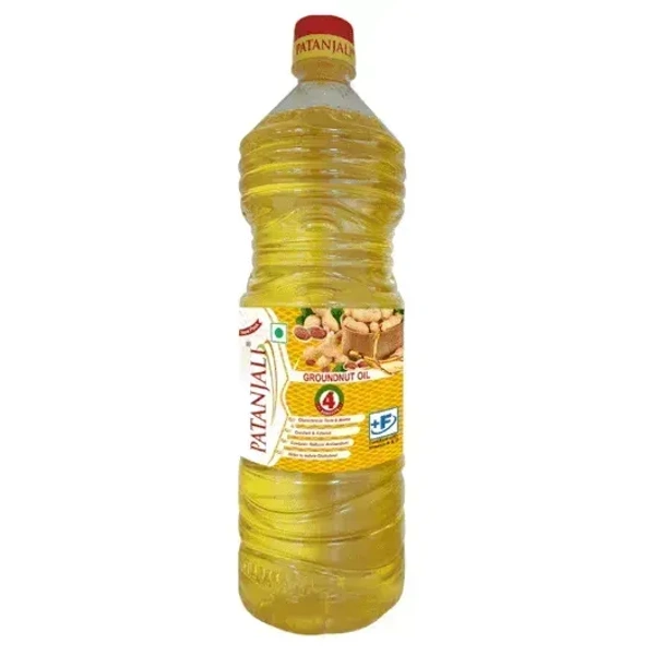 Patanjali Groundnut Oil - 1 Ltr