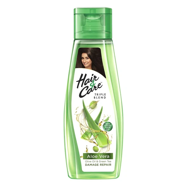 Hair & Care Hair Oil Aloe Vera, Olive Oil, Green Tea - 300 ml  - 300 ml