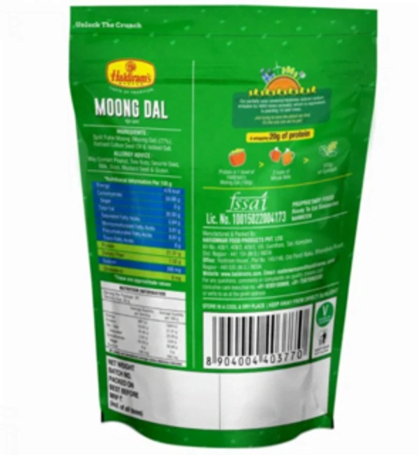 Haldiram's Nagpur Moong Dal - 400 Gm