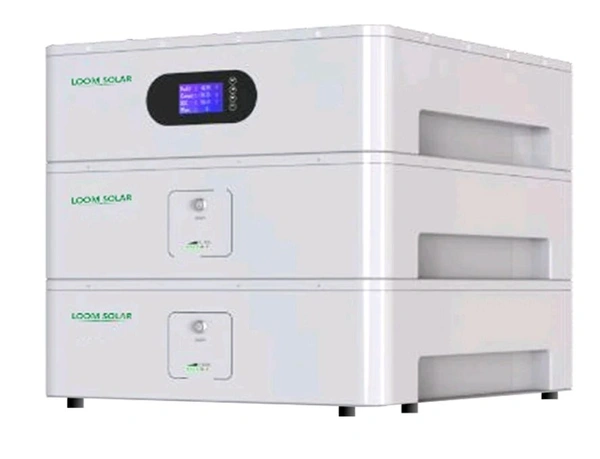 Loom Solar CAML High Voltage 100 Ah / 102.4 Volt 10 kWh, Stackable LiFeP04 Battery - 100, 102.4, 680×535×420