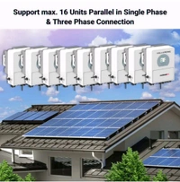 Galaxy 6G EU 5Kw Dual Mppt Hybrid Inverter - White, 14