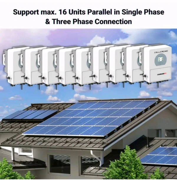Galaxy 6G EU 5Kw Dual Mppt Hybrid Inverter - White, 14
