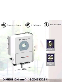 Galaxy 6G EU 5Kw Dual Mppt Hybrid Inverter - White, 14