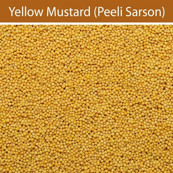 Yellow Mustard Seeds  - 1kg