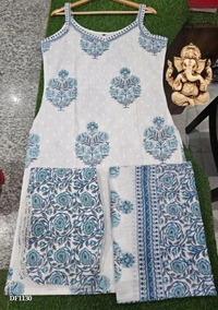 Cut Sleeves Kurti  - M
