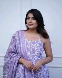 Beautiful Spaghetti Cotton Dress - XXL