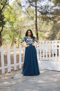 Luxury Designer Gown - M, Royal Red