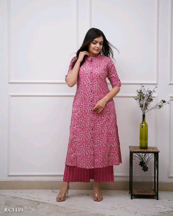 New Kurti With Pant - L