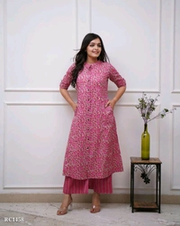 New Kurti With Pant - XXL