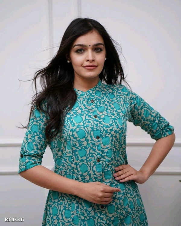 New Kurti With Pant - M