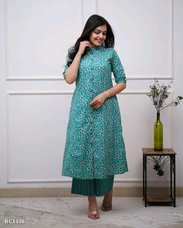 New Kurti With Pant - M