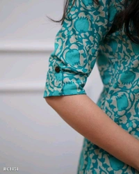 New Kurti With Pant - M
