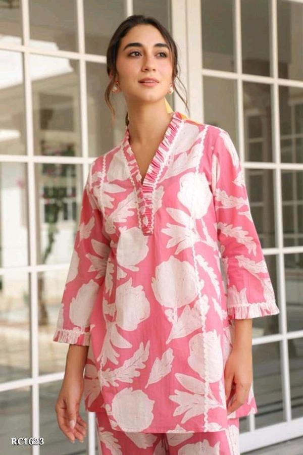 Amazing Cotton Cordset - XXL, Light Pink