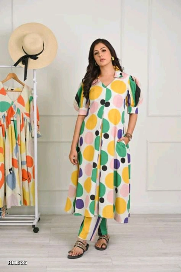 Quirky Printed Cotton Cordset