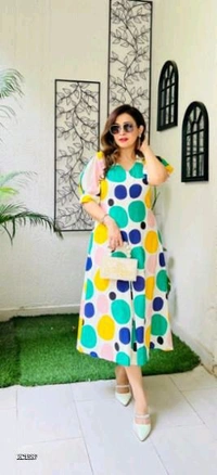 Quirky Printed Cotton Cordset - M