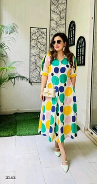 Quirky Printed Cotton Cordset - M