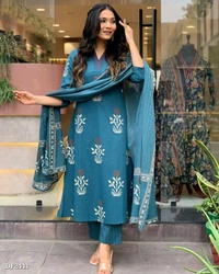 Wonderful Cotton Suit - L, Black