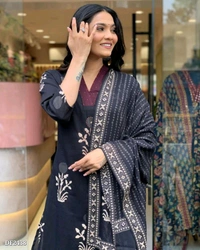 Wonderful Cotton Suit - XXXL, Black