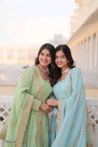 Royal Villa Gown - M, Sky Blue