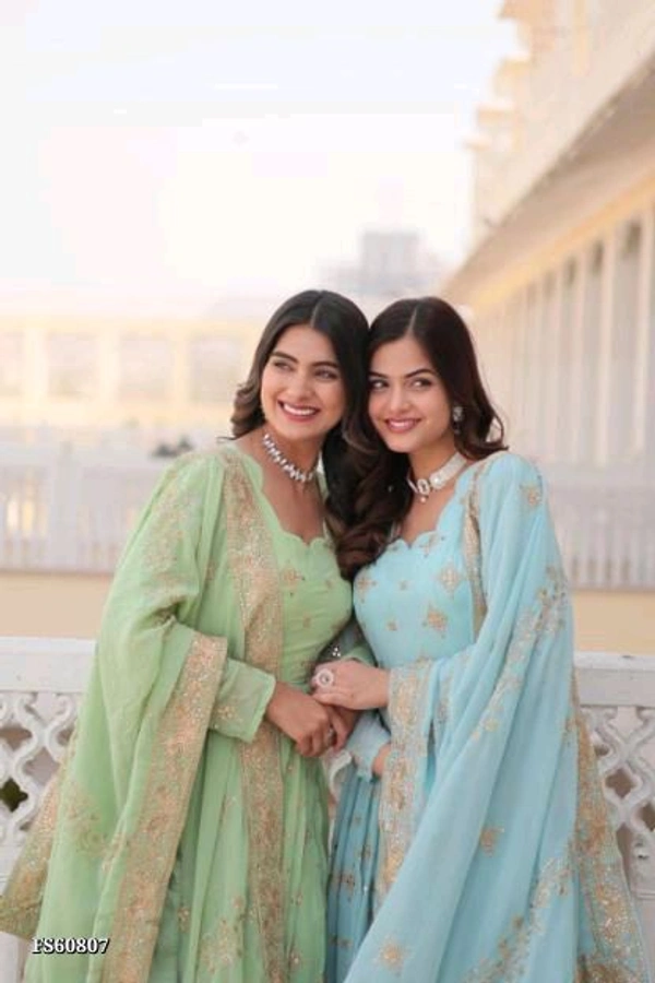 Royal Villa Gown - M, Sky Blue