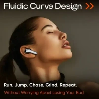 Mivi Duopods I6, 55Hrs PT, HD Call, Fast Charging, 3D Sound, 9EQ Modes App Supp, IPX4 Bluetooth (Black, True Wireless) - Tundora