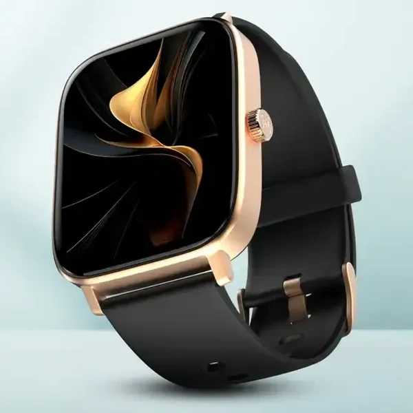 Noise Colorfit Icon 2 1.8'' Display with Bluetooth Calling, AI Voice Assistant Smartwatch (Midnight Gold Strap, Regular) #JustHere