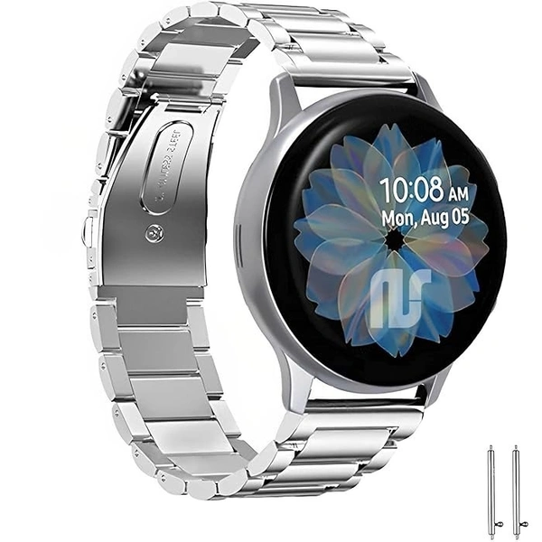  Active2 Smartwatch  (Silver Strap, 1.34 INCH) - Pale Slate