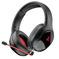 Boat boAt Immortal Im 1300 Gaming Bluetooth Wireless Over Ear Headphones With Mic With 2.4Ghz Ultra Low Latency Mode Upto 35Ms, Bluetooth Mode 3D Spatial Audio, Bt V5.1, Dual Mics, Dongle Slot(Black Sabre)
